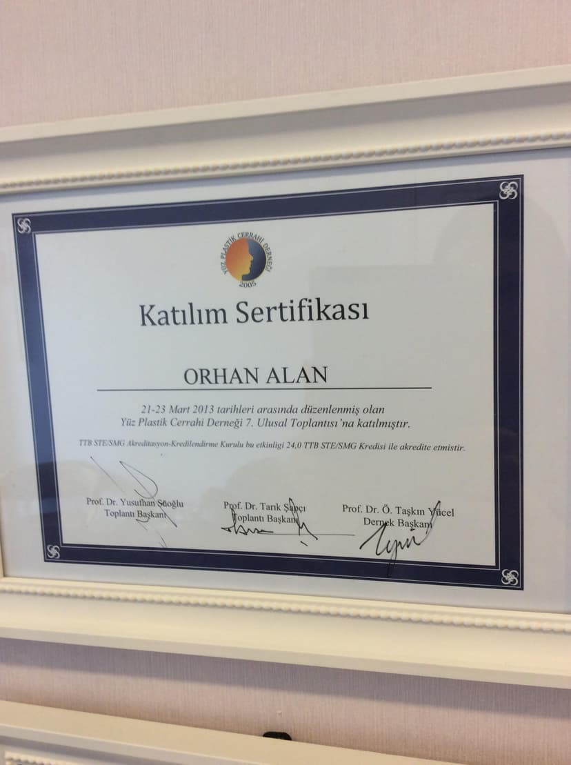 Yüz Plastik Cerrahi Derneği 7. Ulusal Toplantısı