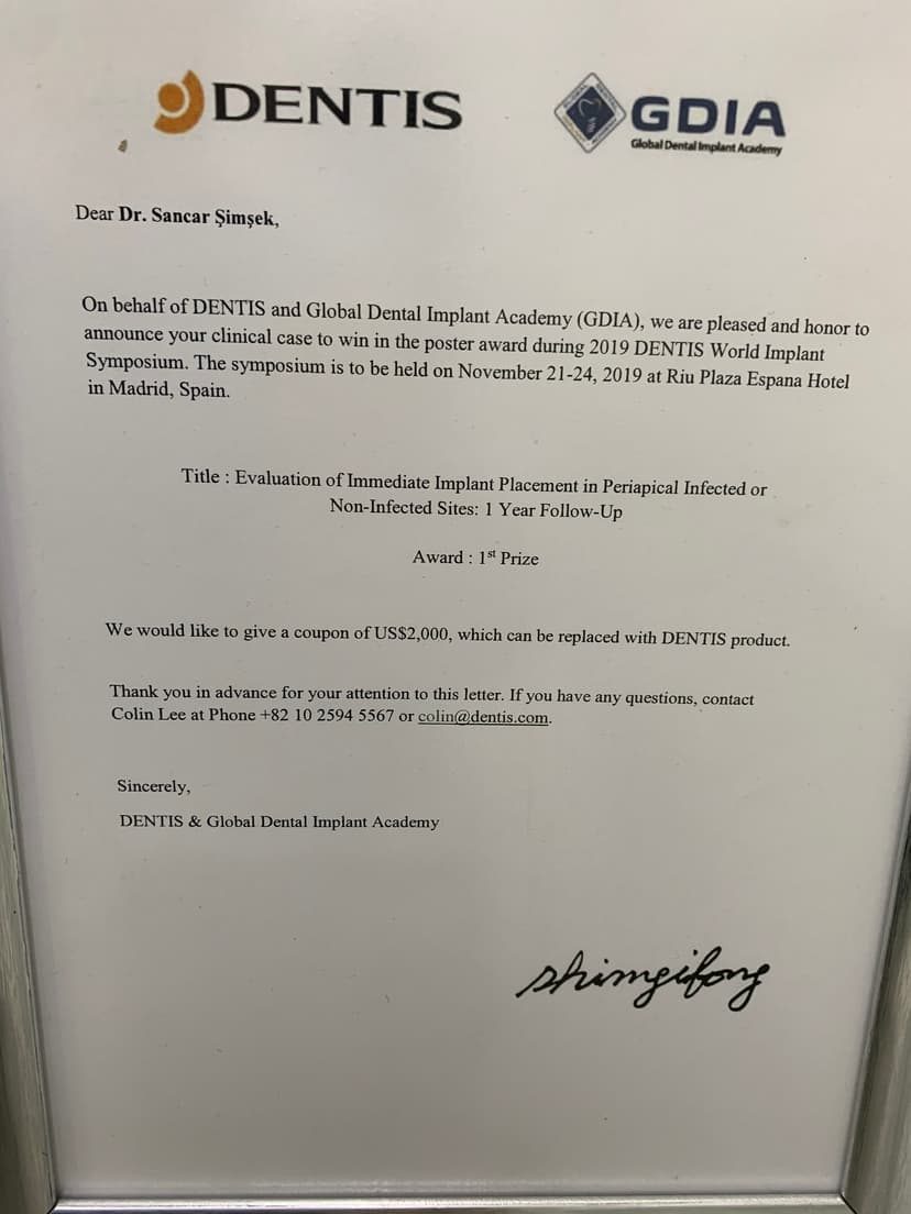 Kongre 1. Lik ödülüm