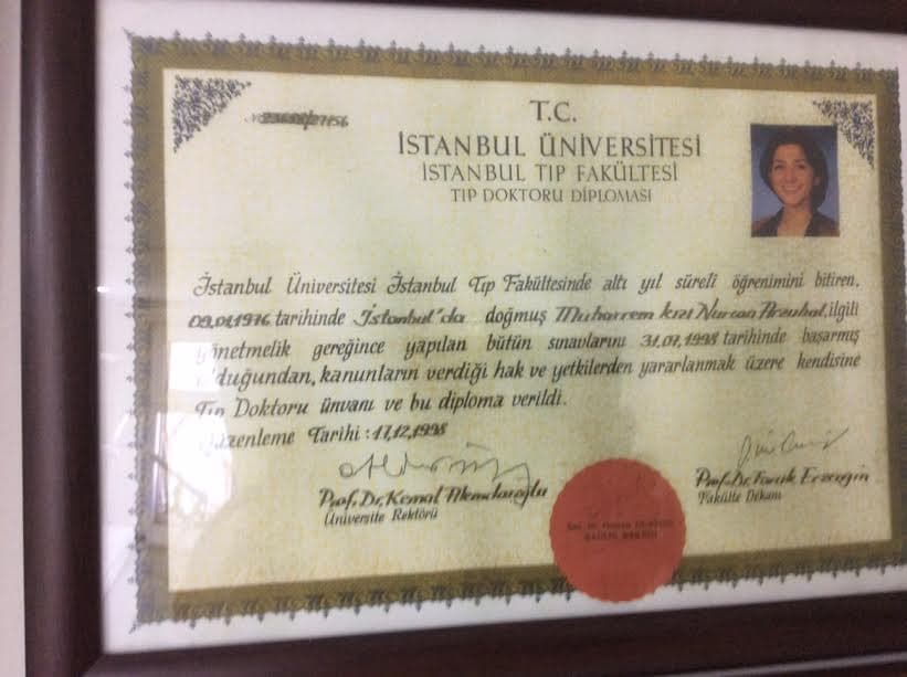 Tıp Doktoru Diploması