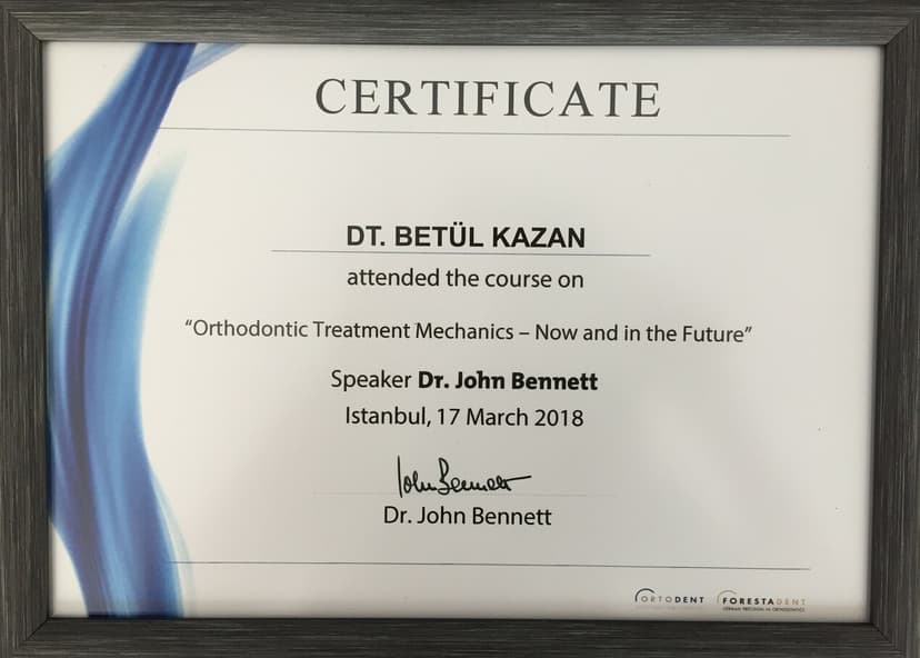 Ortodontik Tedavi Mekanikleri