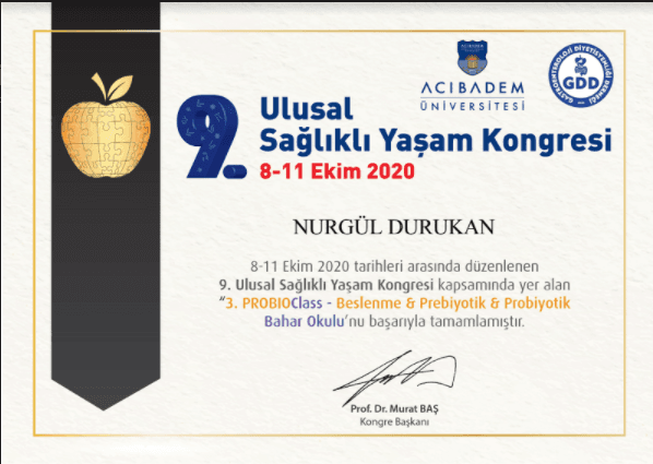 Katılım Sertifikası