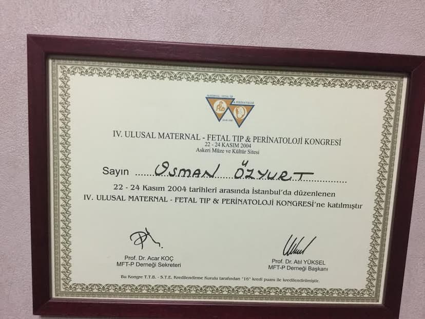 IV. Ulusal Maternal - Fetal Tıp & Perinatolojisi Kongresi