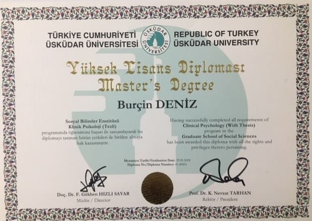Yüksek Lisans Diploması