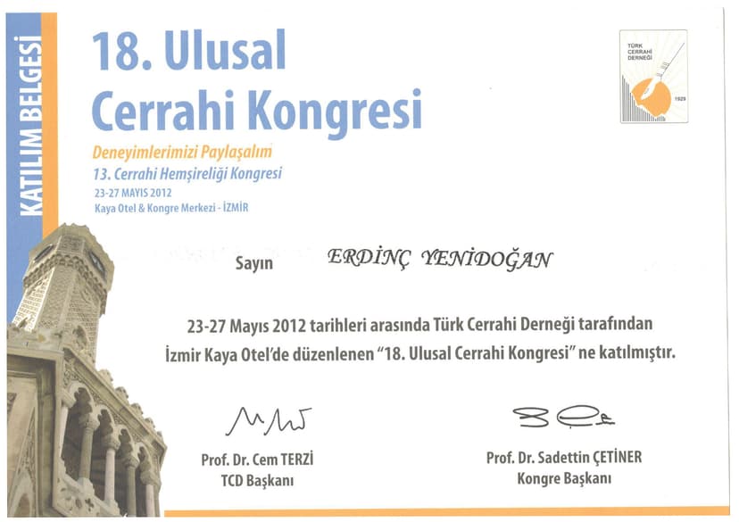 18. Ulusal Cerrahi Kongresi