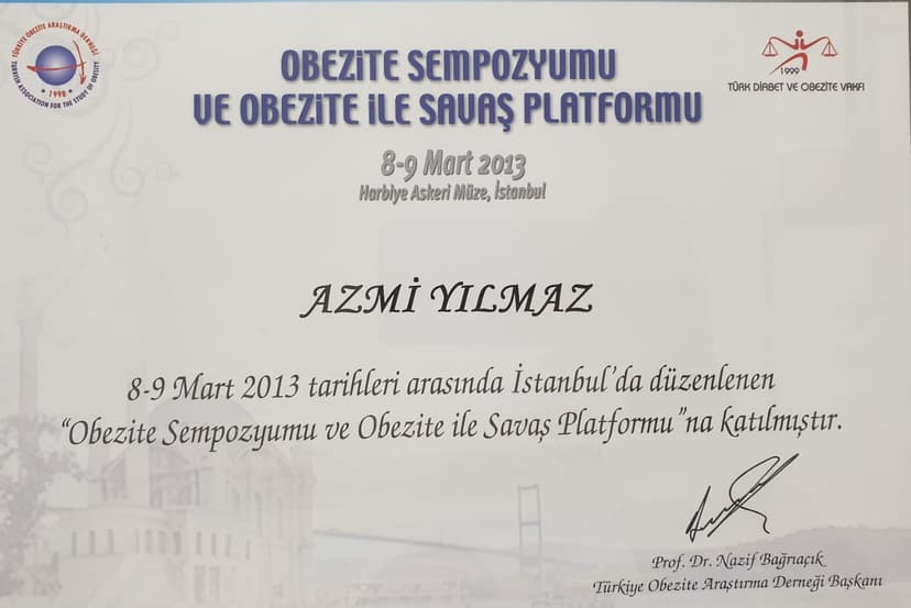Obezite Sempozyumu ve Obezite İle Savaş Platformu