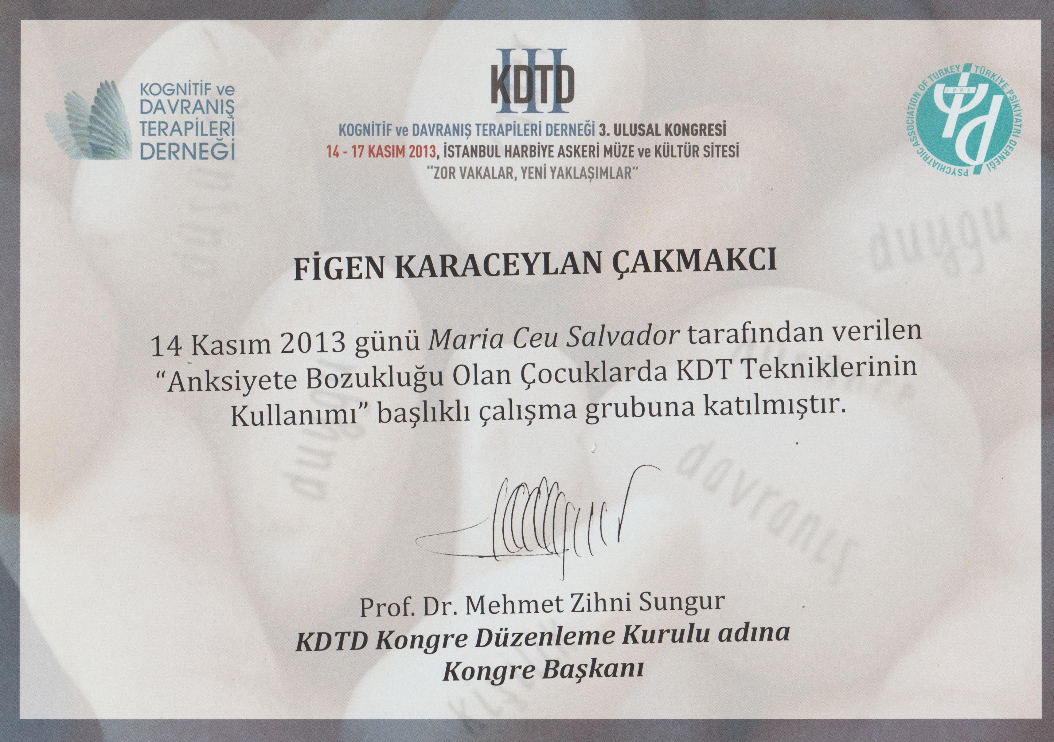 Kognitif ve Davranış Terapileri Derneği