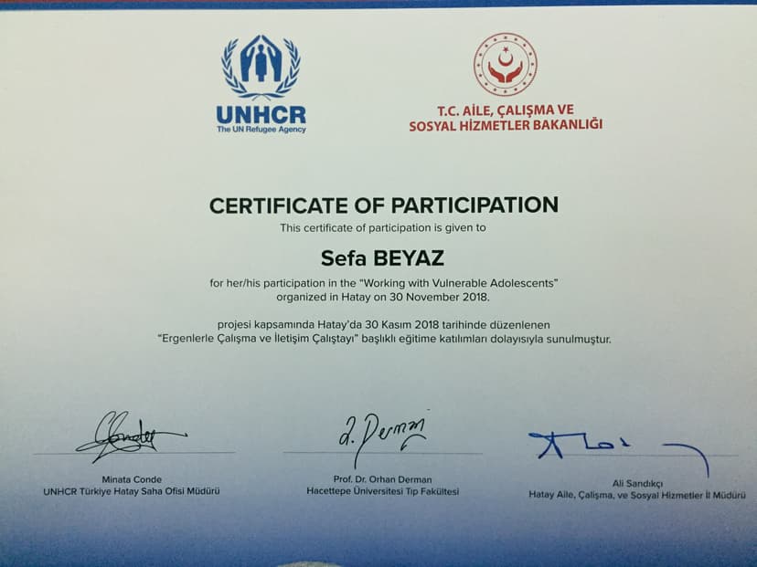 Ergenlerle Çalışma ve İletişim