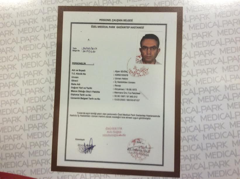 Personel Çalışma Belgesi