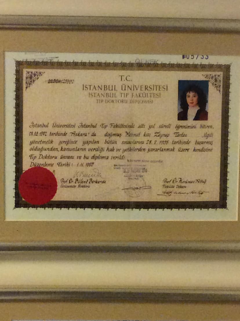 Tıp Doktoru Diploması