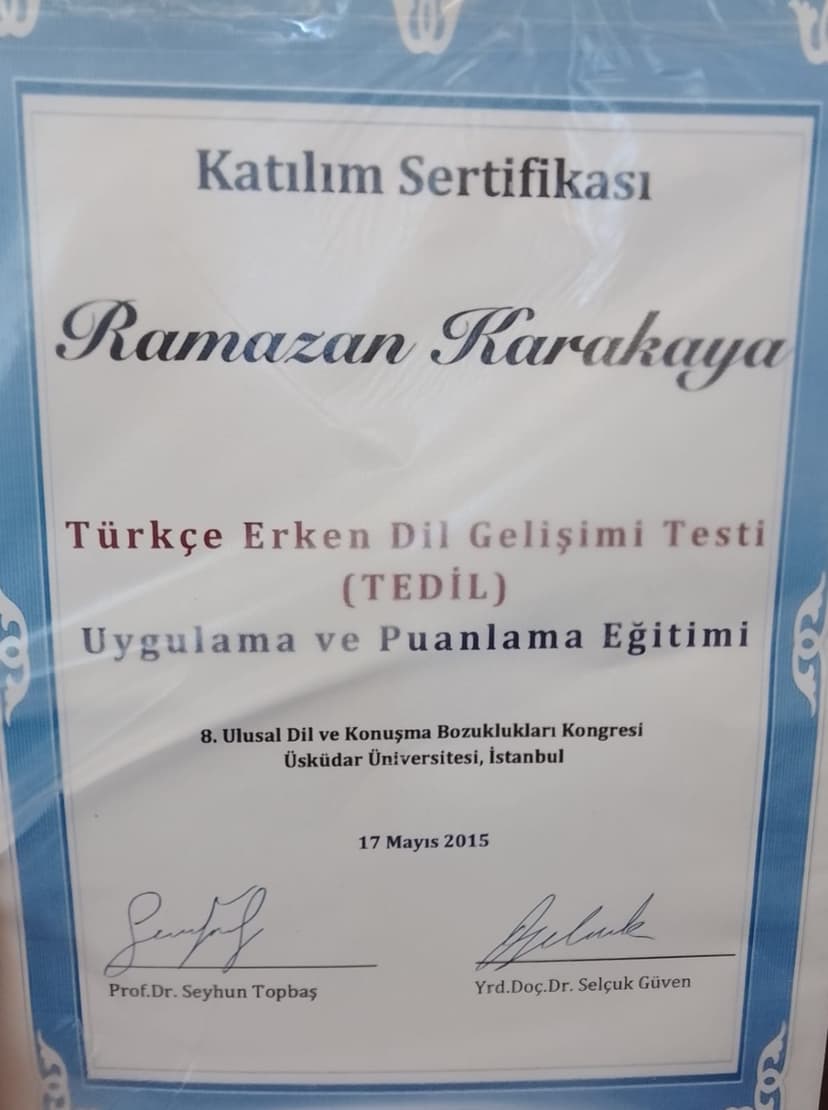 Türkçe Erken Dil Gelişimi Testi