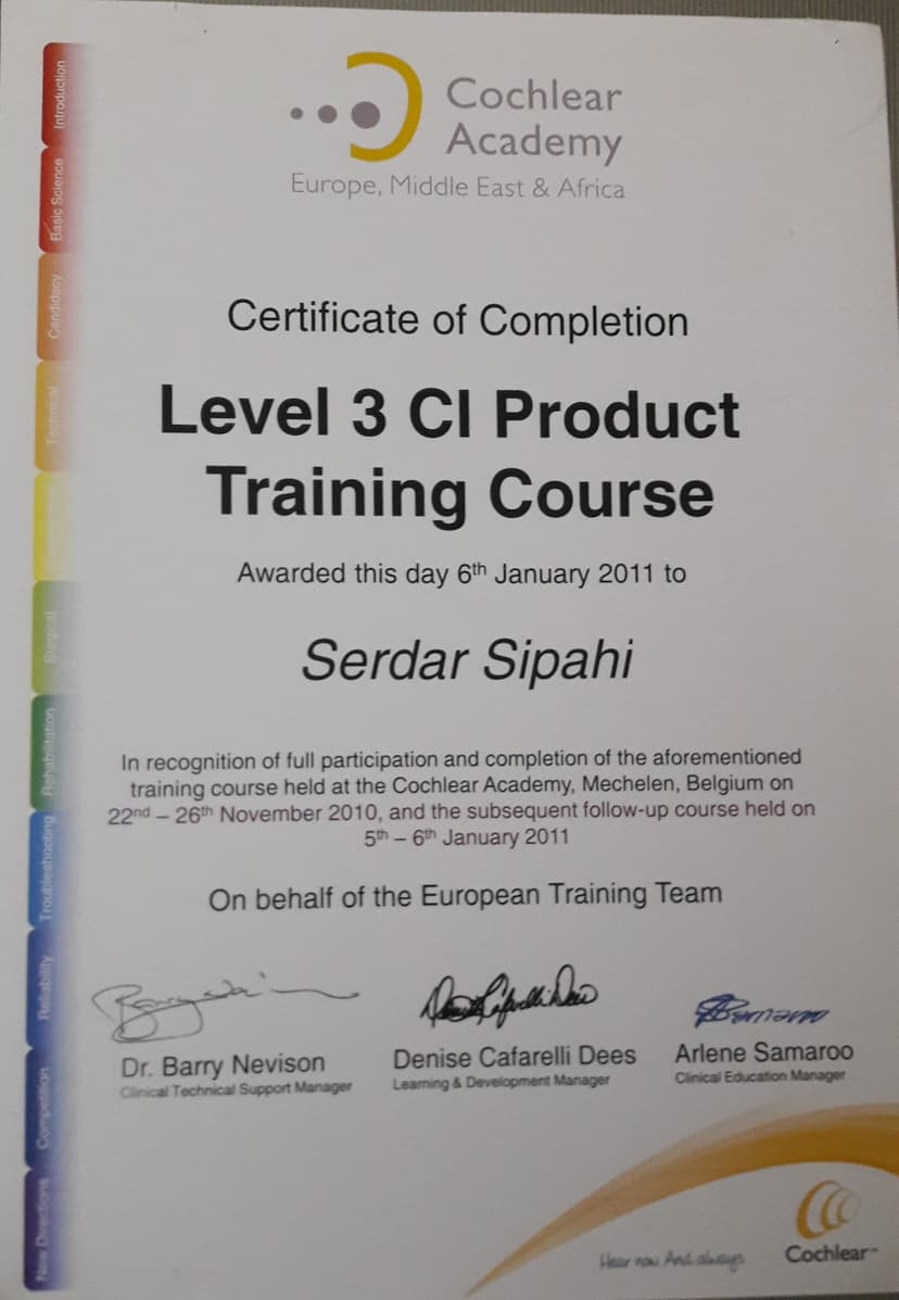 Level 3 CI product training