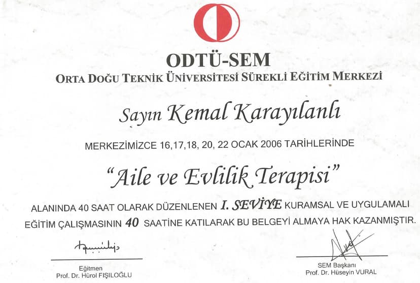 Aile Danışmanlığı