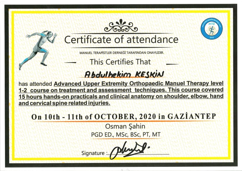 Üst Ekstremite Mobilizasyon-Manipülasyon