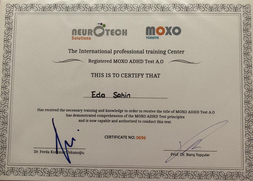 MOXO Uygulayıcılığı