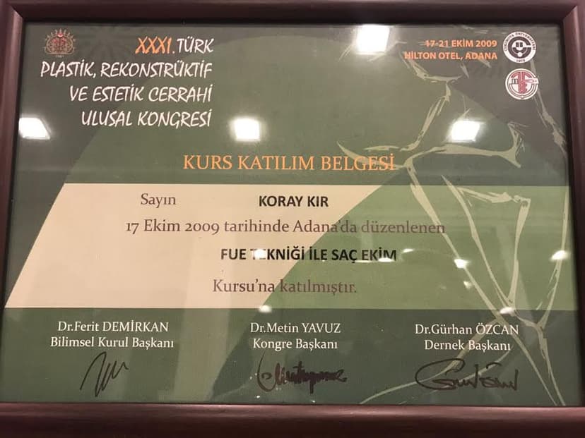 XXXI. Türk Plastik, Rekonstrüktif ve Estetik Cerrahi Ulusal Kongresi