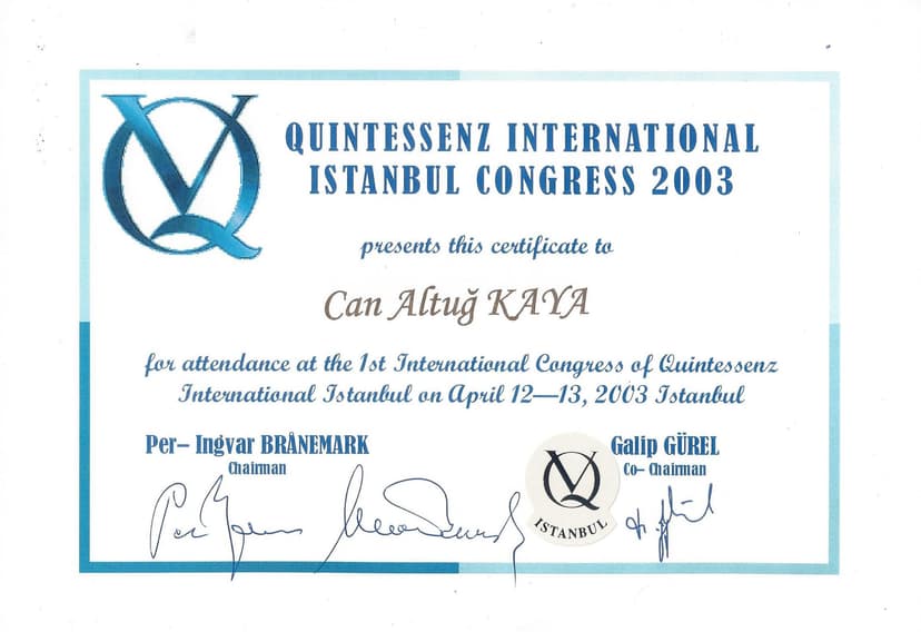 Quintessenz 2003
