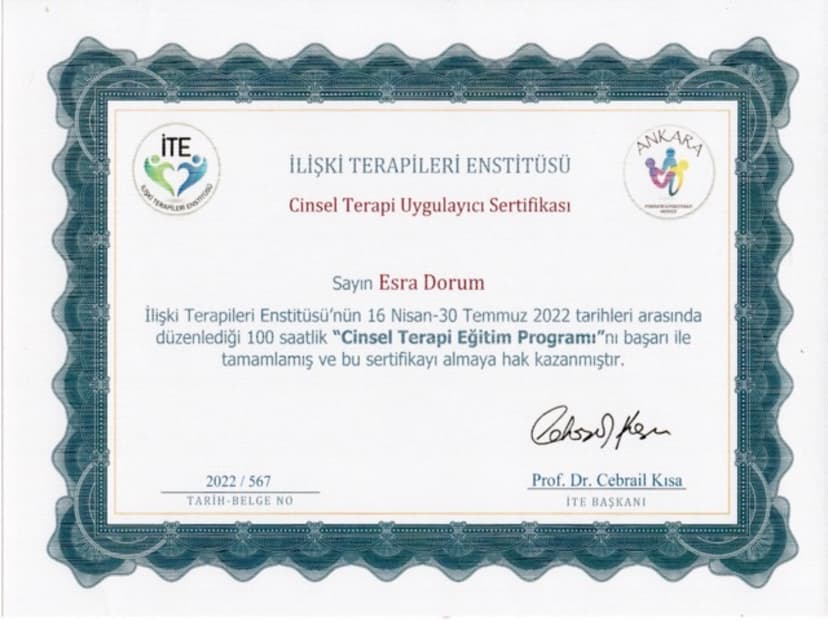 Cinsel Terapi