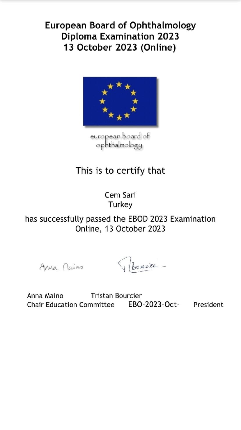 Avrupa Board Sertifikası