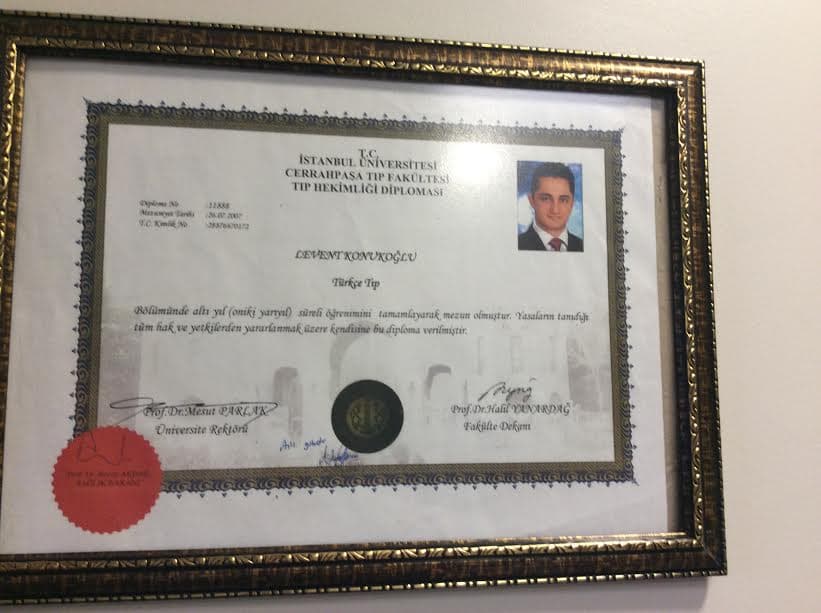 Tıp Hekimliği Diploması