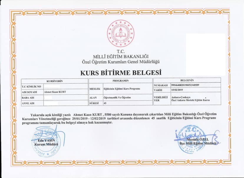 Eğiticinin Eğitmeni