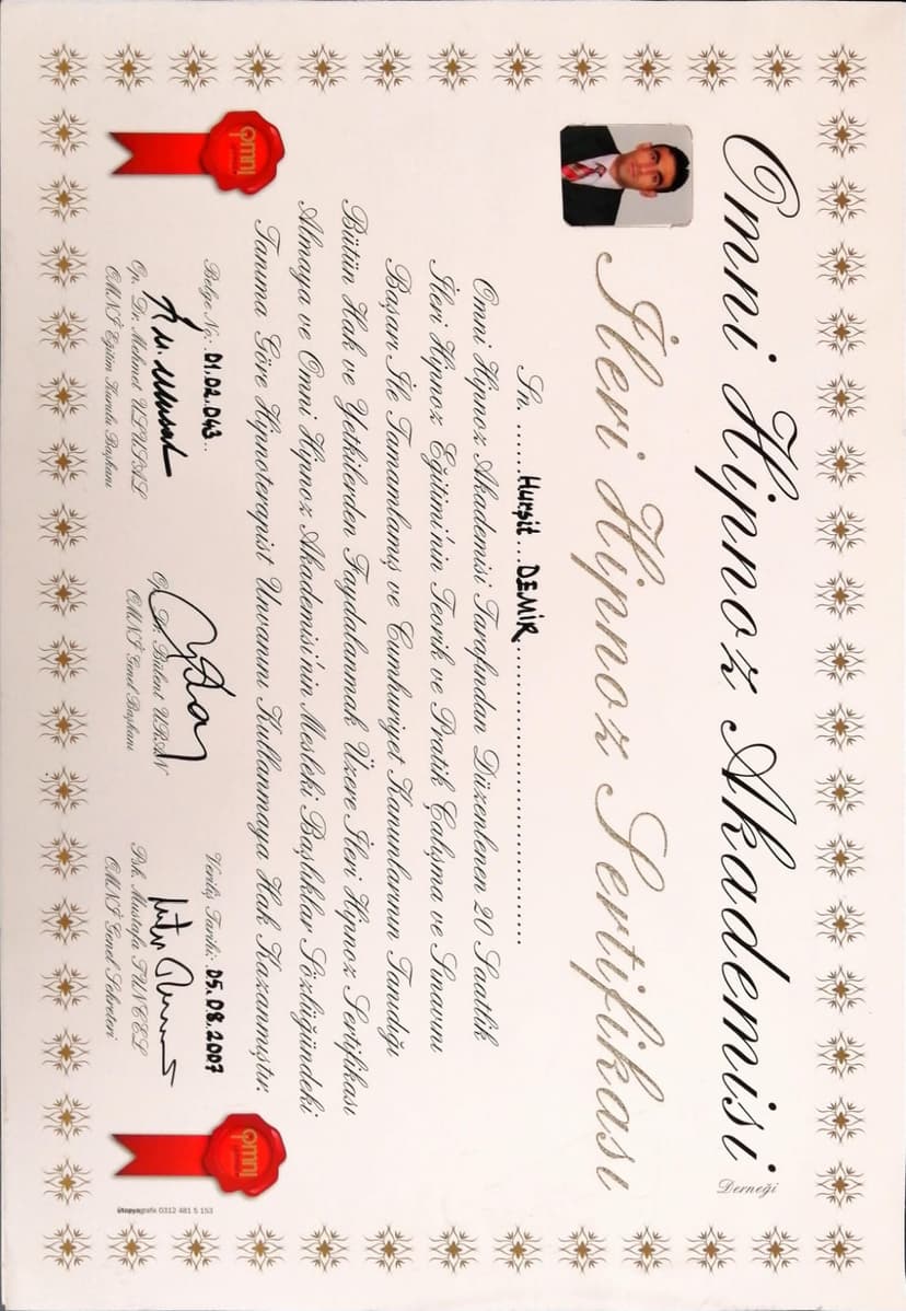 İleri Hipnoz Eğitimi