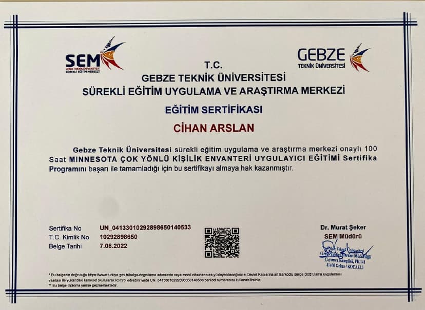 sertifika