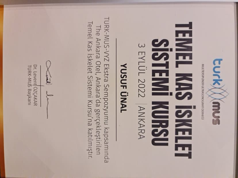 Temel Kas İskelet Sistemi Kursu