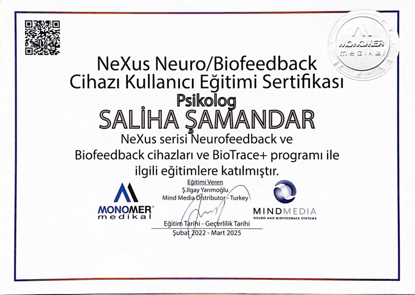 Biofeedback Cihazları ve BioTrace