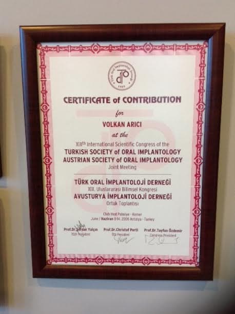 Turkish Society of Oral Implantology