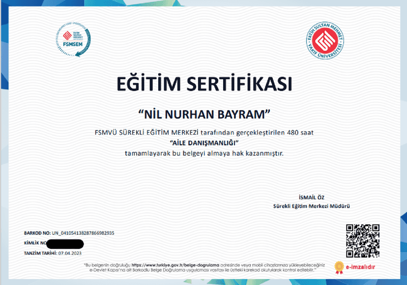 aile danışmanlığı