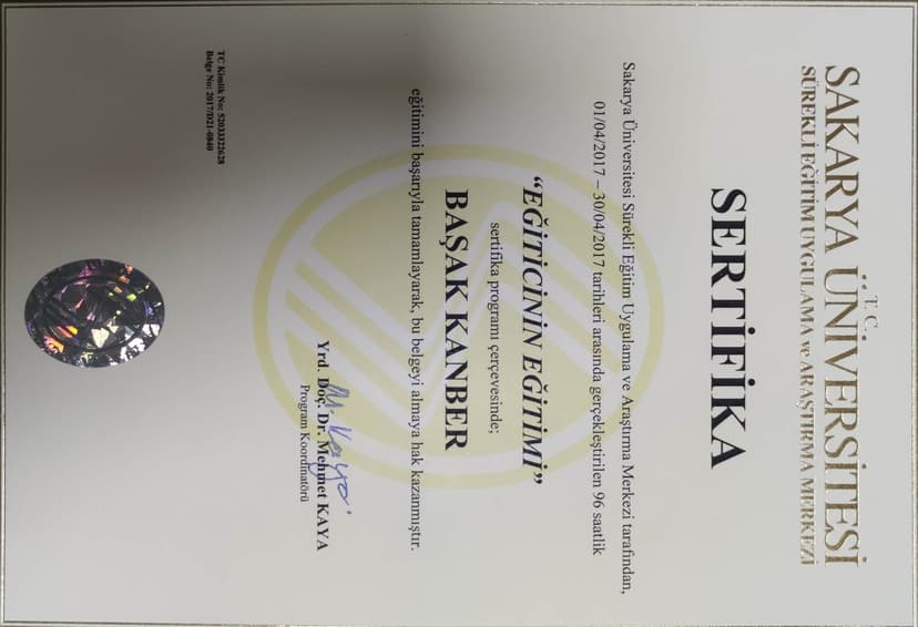 Eğiticinin Eğitimi