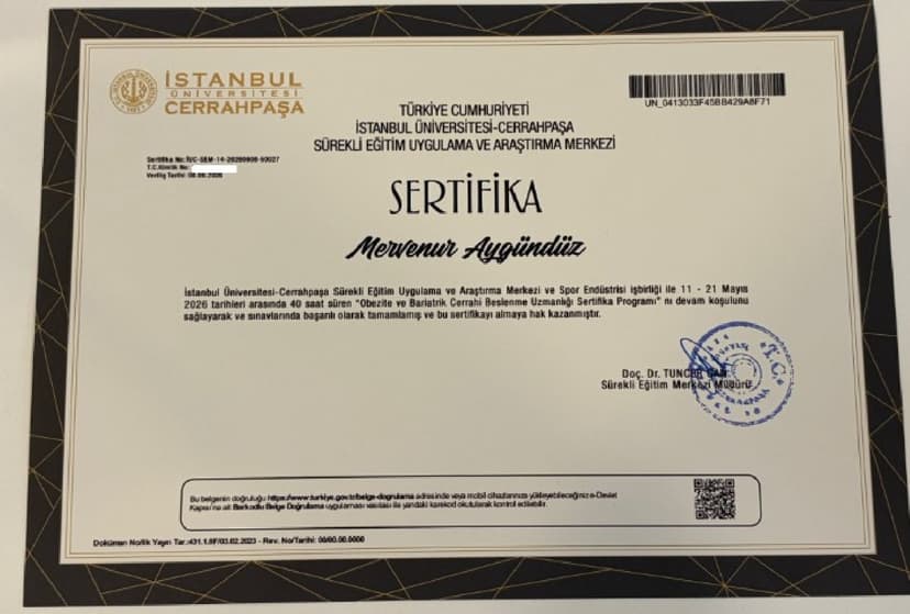 sertifika