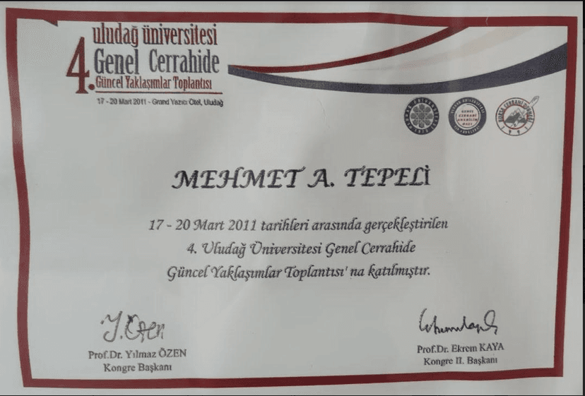 4. Uludağ Üniversitesi Genel Cerrahi