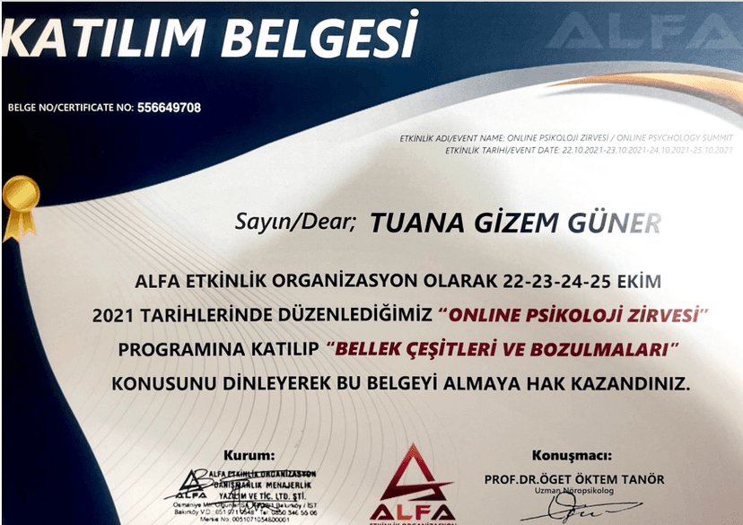 Bellek Çeşitleri ve Bozulmaları