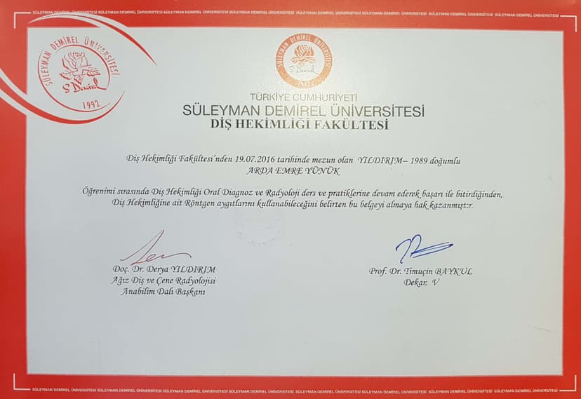 Süleyman Demirel Ünv.Diş Hekimliği Fakültesi