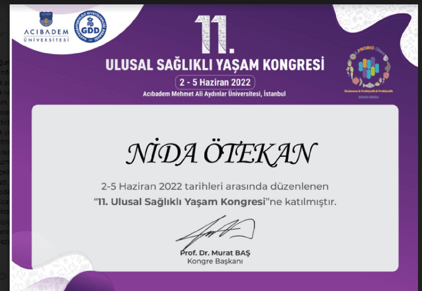 11.Ulusal Sağlıklı Yaşam Kongresi