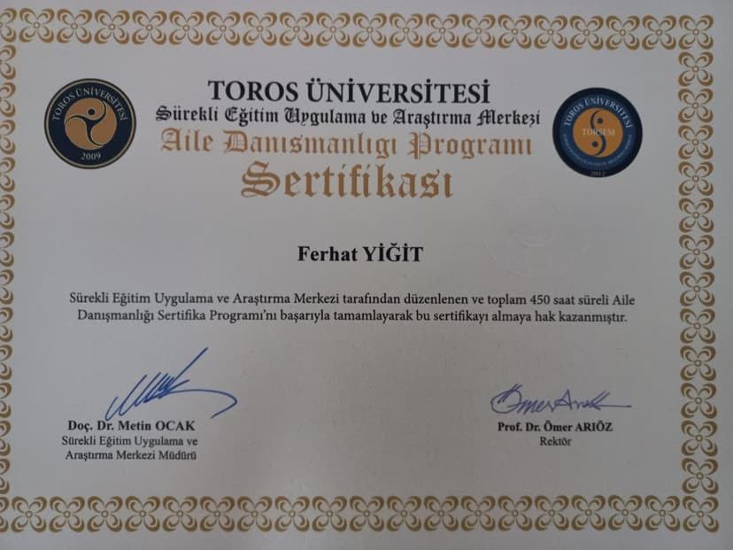 aile danışmanlığı