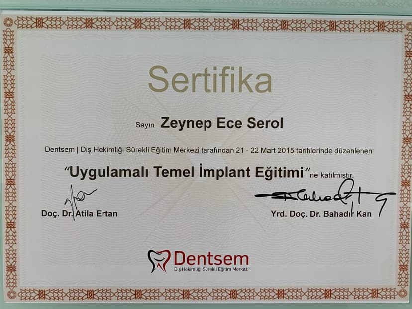 Uygulamalı Temel İmplant Eğitimi