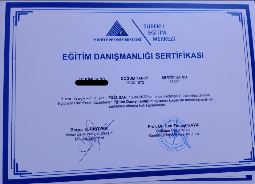 EĞİTİM DANIŞMANLIĞI