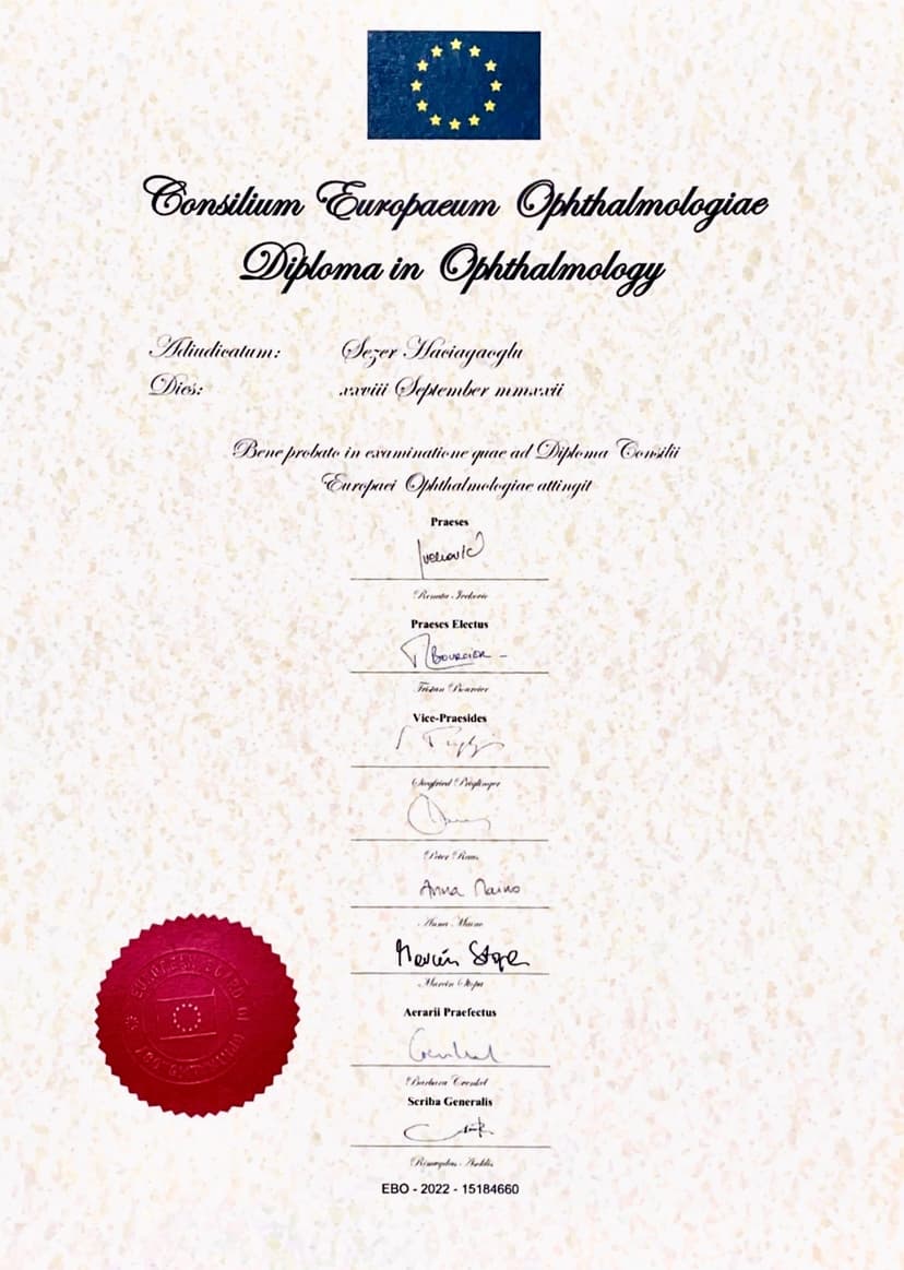 European Board of Ophthalmology Diploma