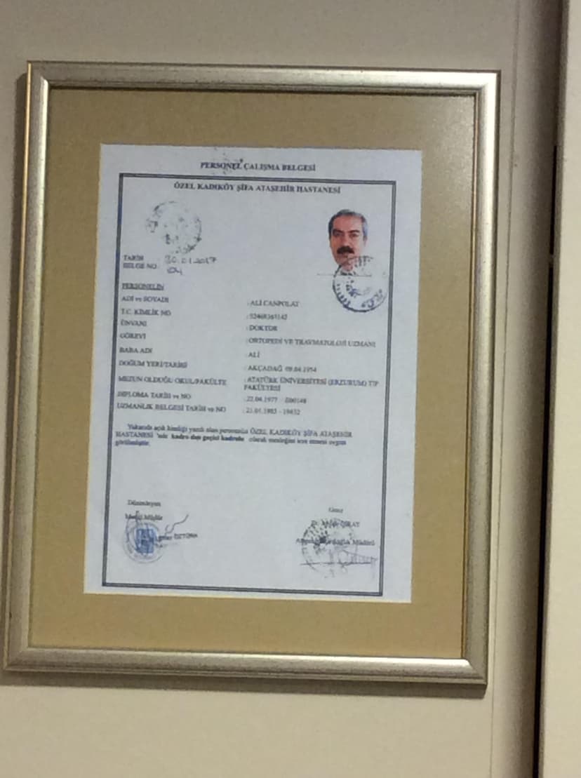 Personel Çalışma Belgesi