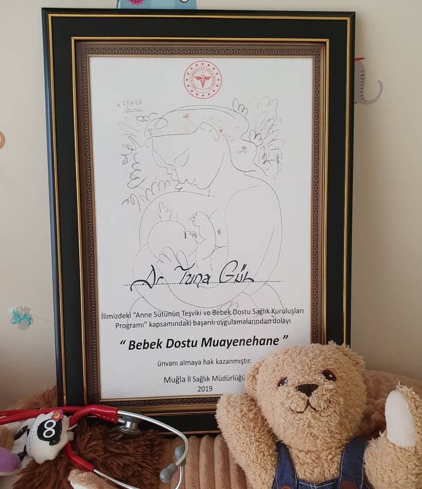 Bebek dostu muayenehane :)