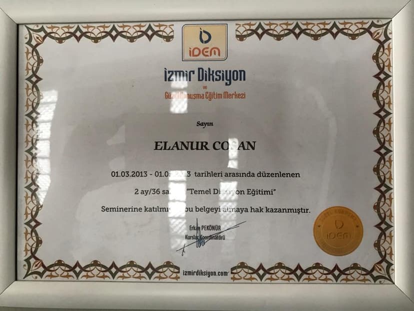 Temel Diksiyon Eğitimi