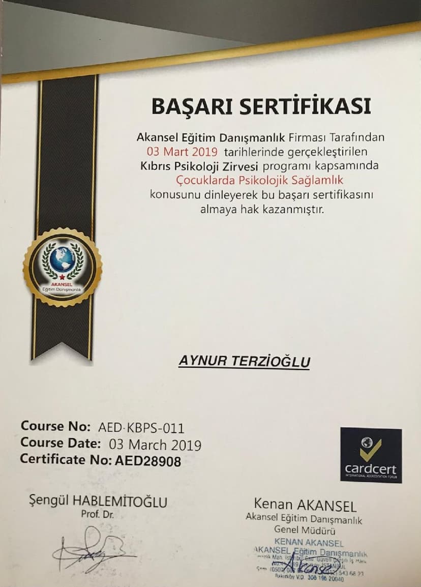 ÇOCUKLARDA PSİKOLOJİK SAĞLAMLILIK