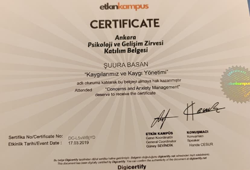 sertifika
