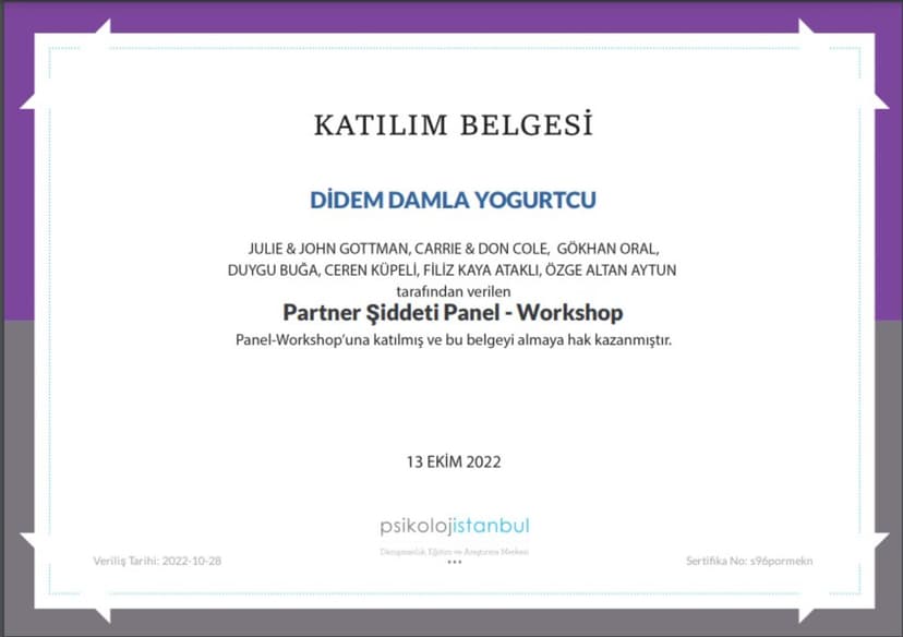 Partner Şiddeti Paneli