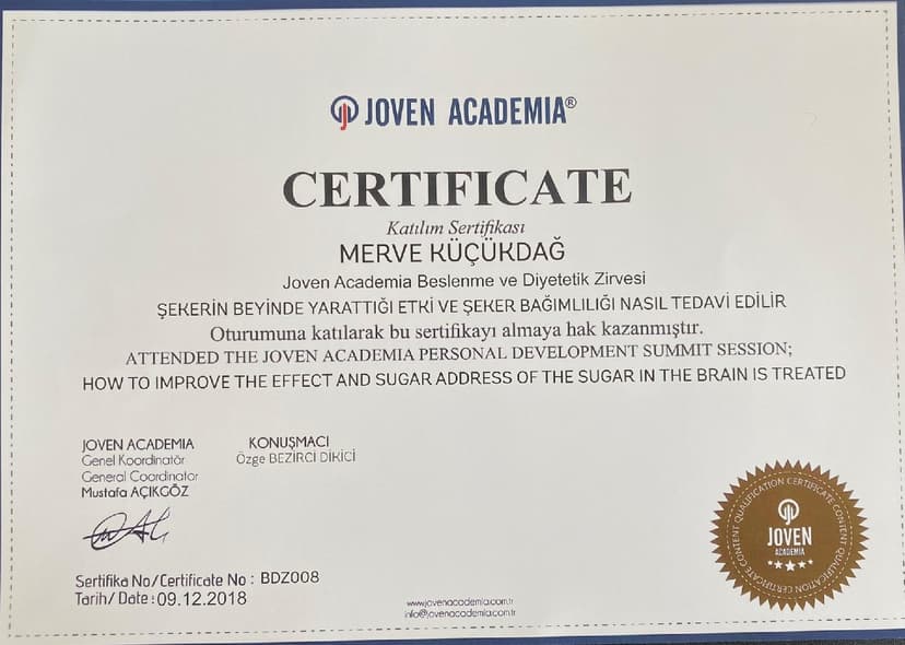 ŞEKERİN BEYİNDE YARATTIĞI ETKİ VE ŞEKER BAĞIMLILIĞI TEDAVİSİ