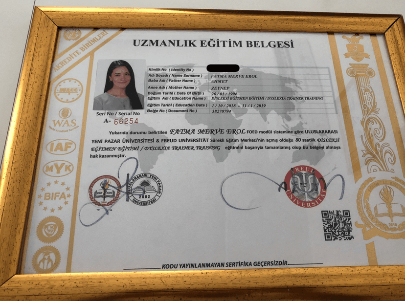 DİSLEKSİ EĞİTİMİ