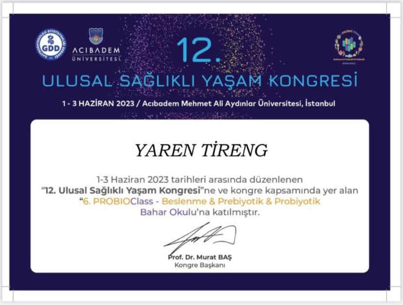 12.Ulusal Sağlıklı Yaşam Kongresi