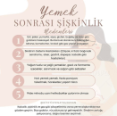 Yemek sonrası şişkinliği nedenleri nelerdir?